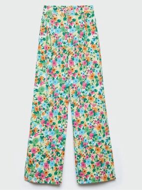 stradivarius Women’s Floral Pants in Multicolor